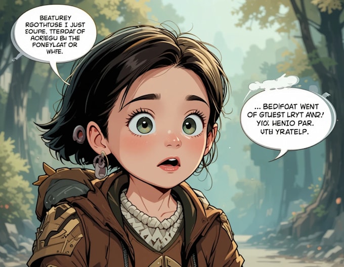 design your comic, game and children story character