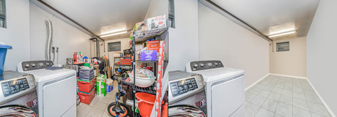declutter, remove unwanted objects for better sale