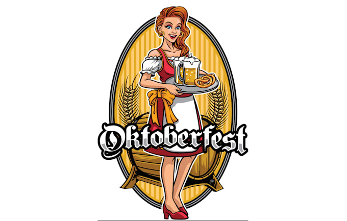 make different oktoberfest mascot logo with express delivery