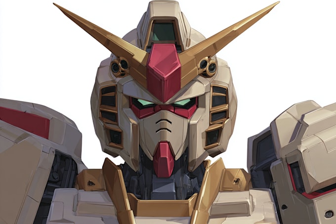do mecha robot gundam illustrations