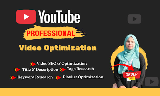 do professional youtube video SEO and optimization to rank your videos