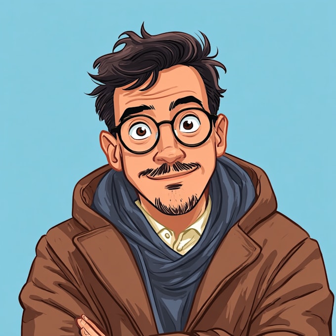 make a cartoon caricature avatar for you