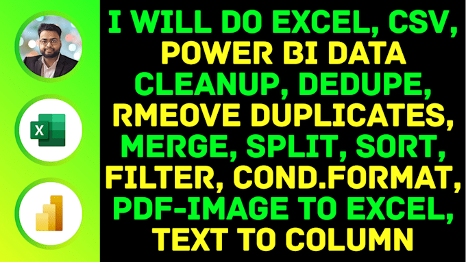 do excel data cleanup dedupe sorting conditional formatting