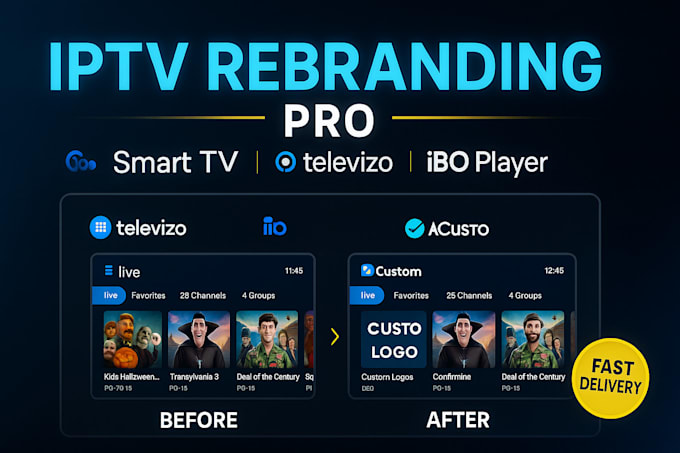 Xcode Iptv App Customize and rebrand iptv apps for smart tvs, ibo player and televizo ...