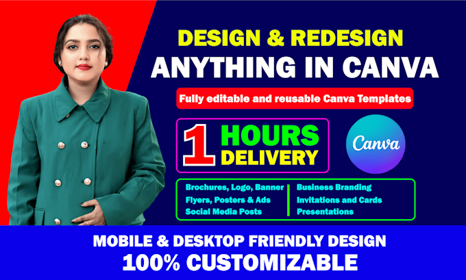 design anything in canva, canva logo, canva flyer, instagram post