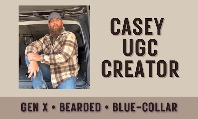 Create authentic male, genx ugc video for your social media by ...