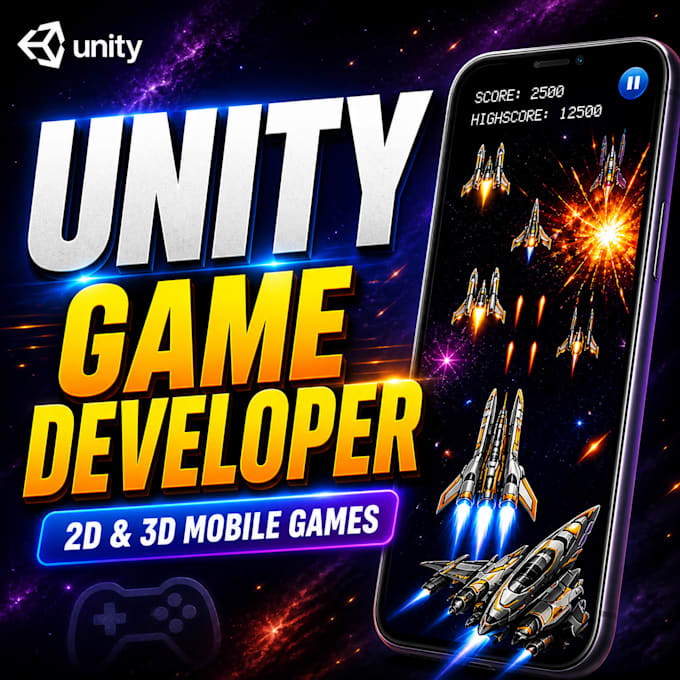build a custom unity game with smooth gameplay