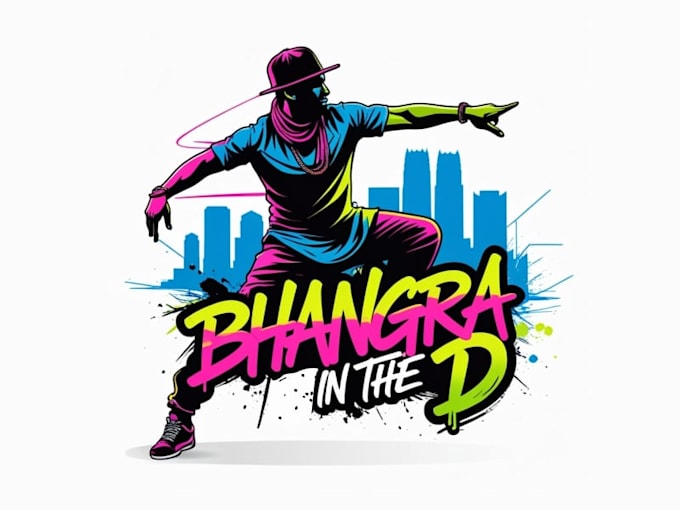 impressive professional dance logo in high definition