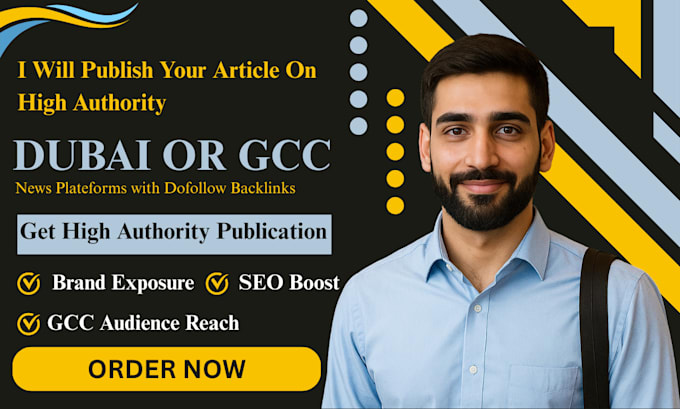 publish your article on dubai or gcc high authority platforms