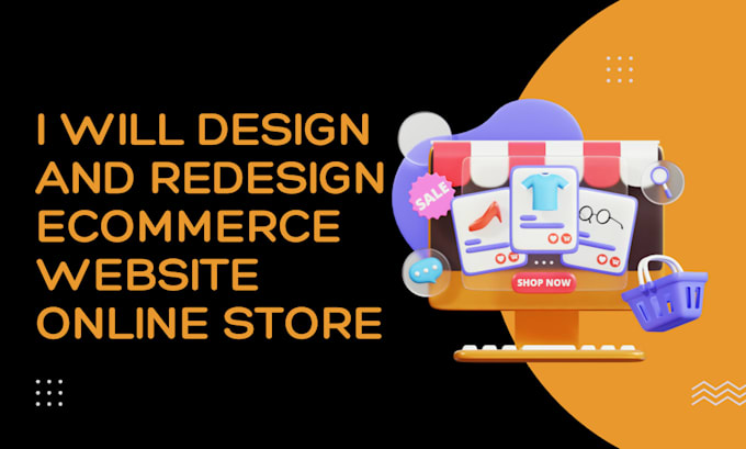 design and redesign ecommerce website wordpress website