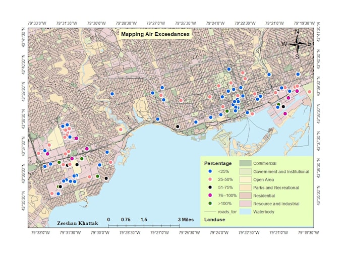 do gis mapping and remote sensing analysis on arcgis and qgis