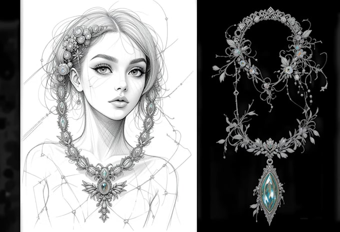 create stylish jewelry cdesign for you