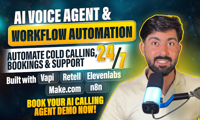 Build a custom ai voice agent using vapi, retell, elevenlabs over n8n ...