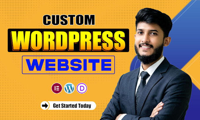 Be your wordpress developer to design, redesign wordpress website by ...