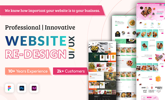 website redesign, figma website design, website UI UX design, figma landing page