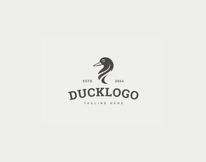 do professional duck logo design