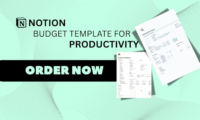 custom notion budget template budget tracker finance template business template