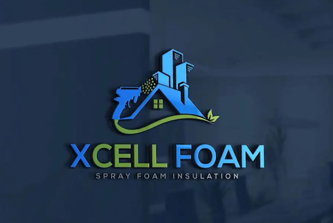 design a professional insulation or energy efficiency logo
