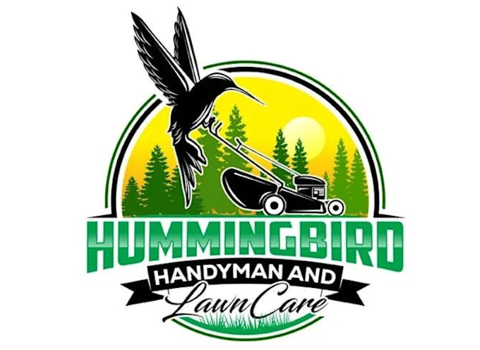 make financial, consulting and landscape, lawn care logo