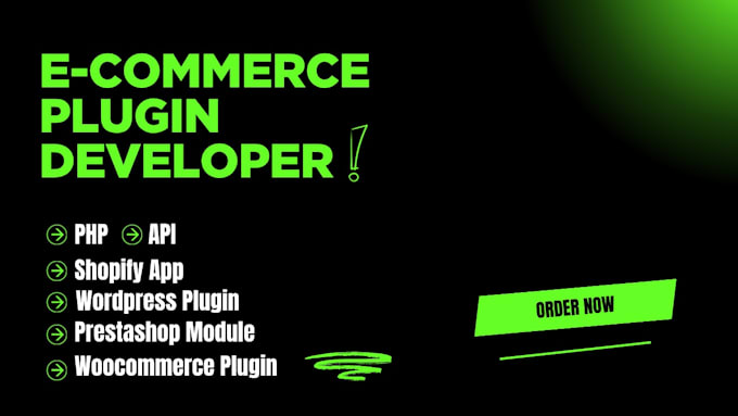 develop and debug woocommerce plugins, shopify apps, prestashop modules, API PHP