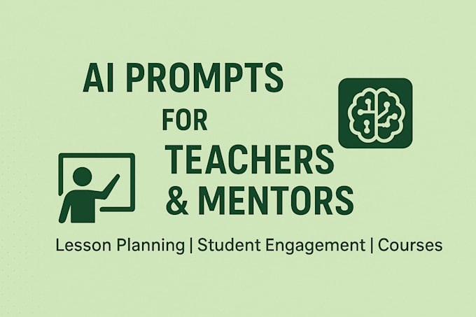 write effective ai prompts for mentors and online educators