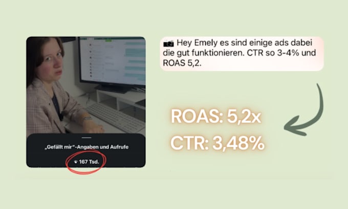 create a casual german ugc selfie video
