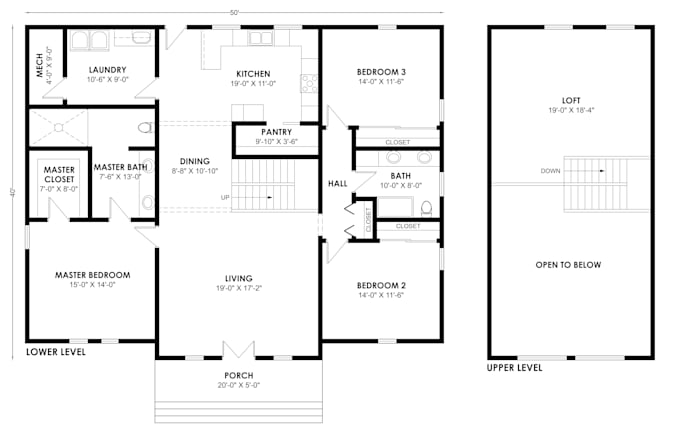 draw floor plan from your rough sketch or pdfs
