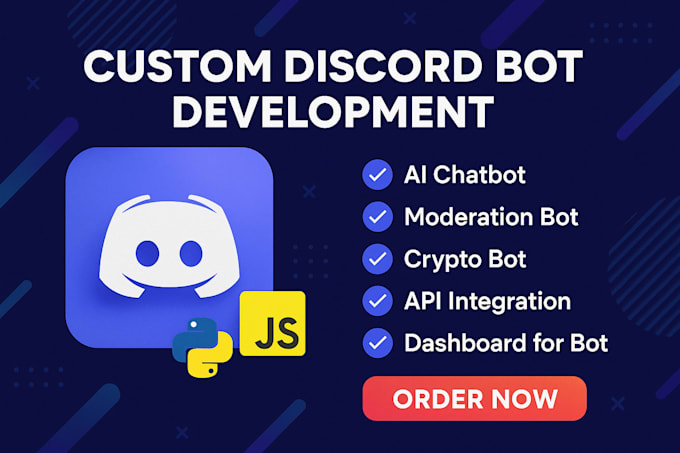 make a professional custom discord bot