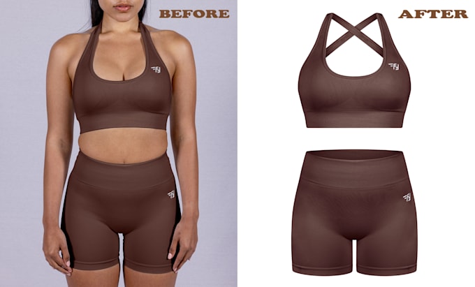do ghost mannequin, symmetrical neck join, colothing and wrinkle remove service