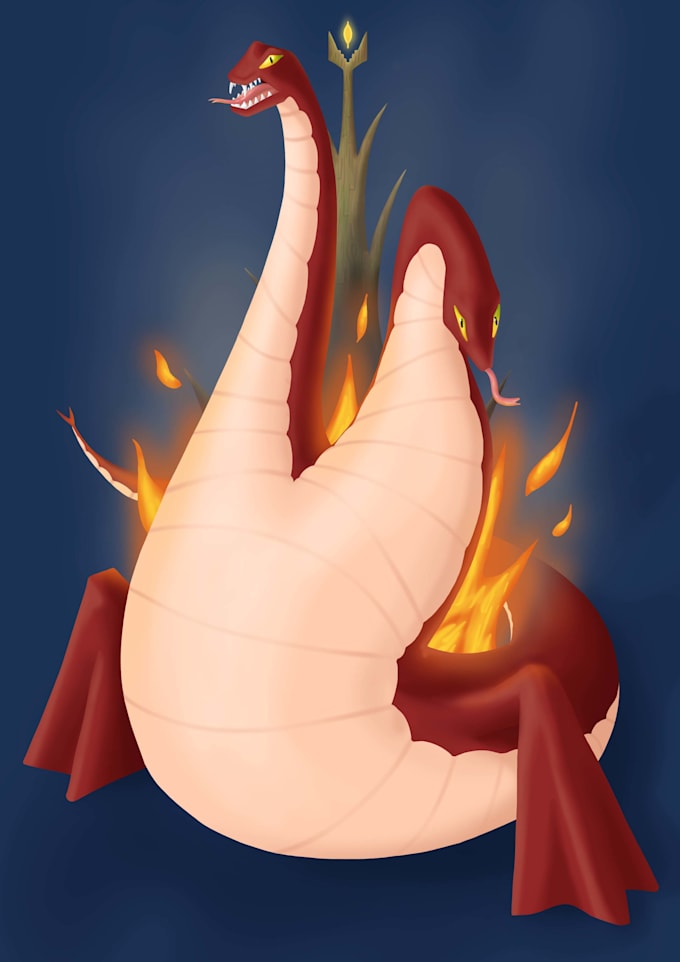 draw a custom illustration for you