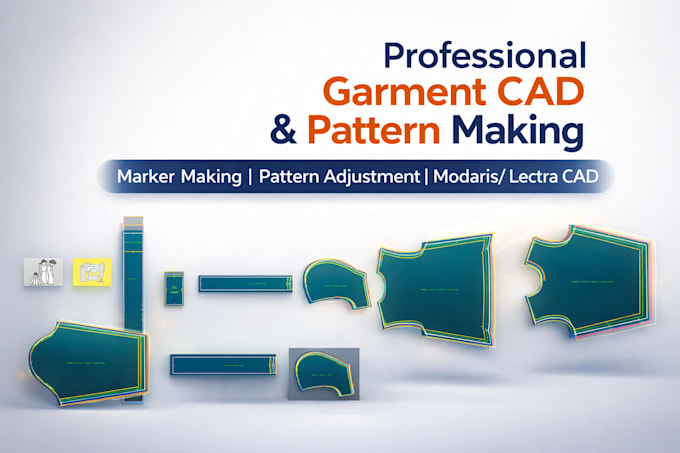 do cad sewing pattern grading and production marker