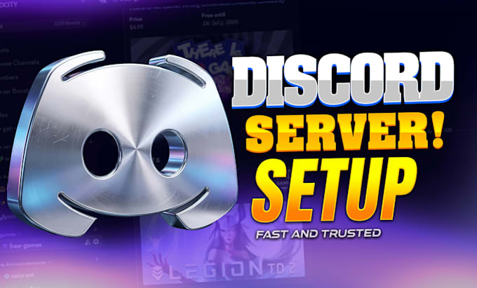 do professional discord server setup for your community