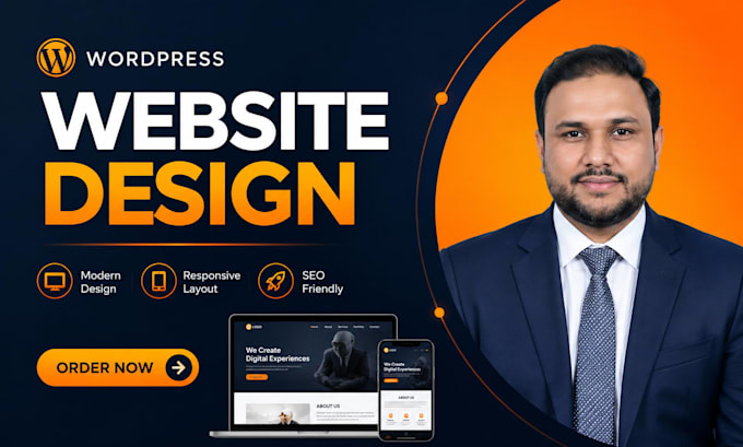 do wordpress website development, design or redesign wordpress website