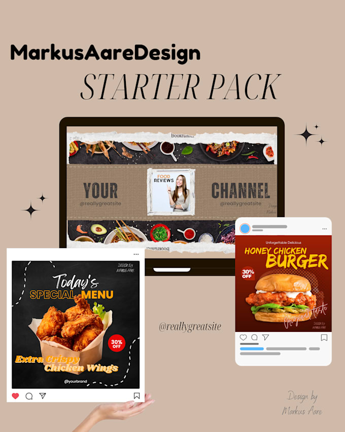 Create a canva starter design pack for new creators by Markusaare | Fiverr