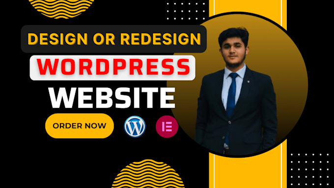design a professional iptv website wordpress website with elementor