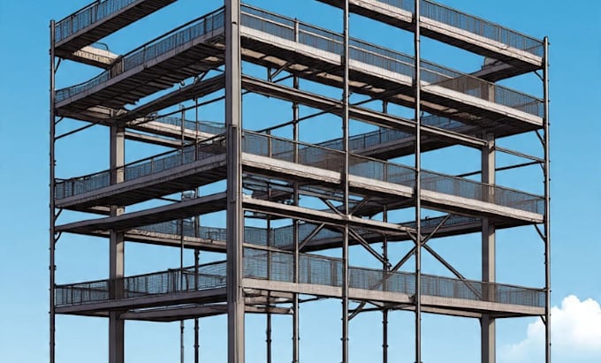 cad scaffold 2d drawing, modeling, rendering fast accurate