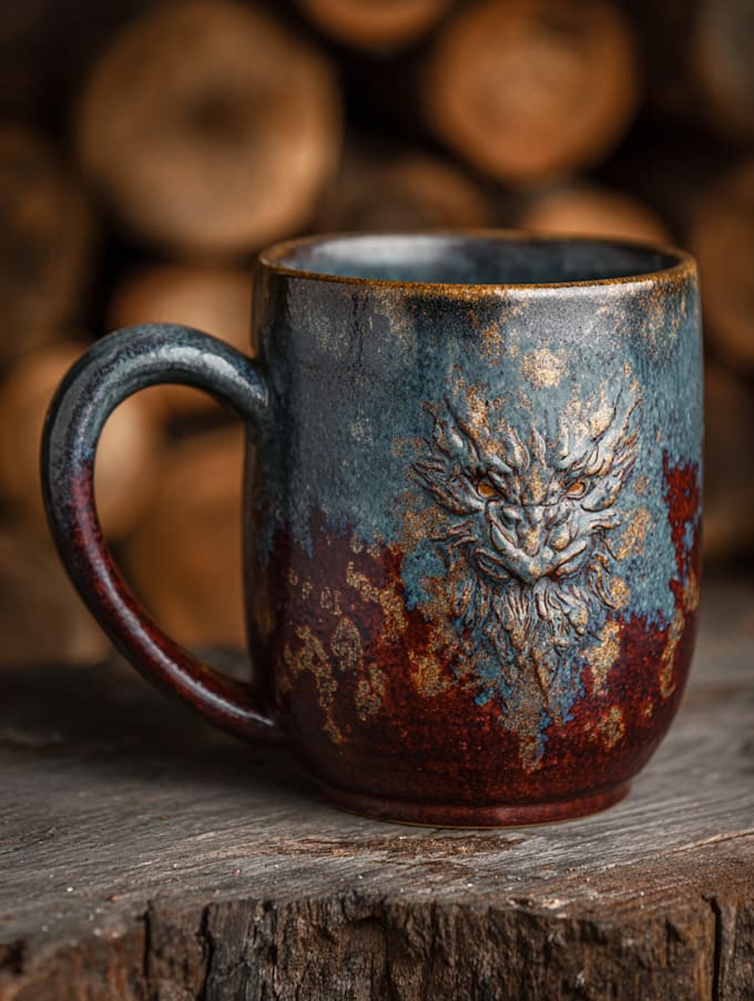design coffee mug and tea cup