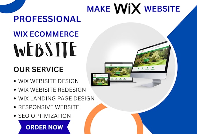 do wix webiste design and redesign wix website development