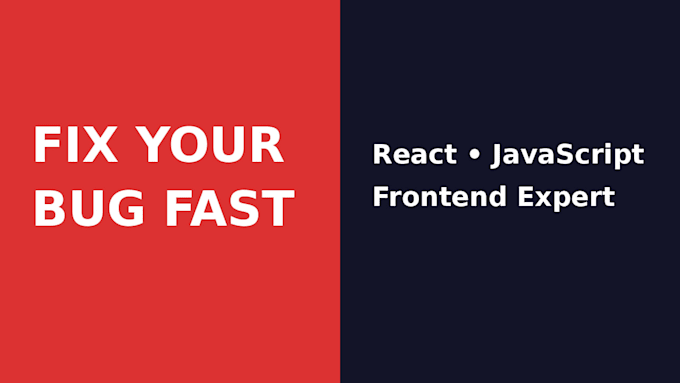 fix bugs in your react or javascript web app fast