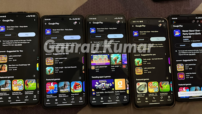 provide real 12 testers or 20 testers for google play console closed testing