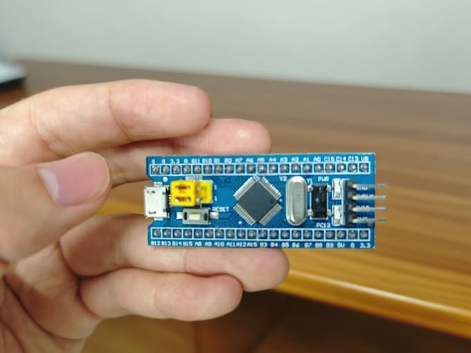 create embedded c firmware for stm32 mcus