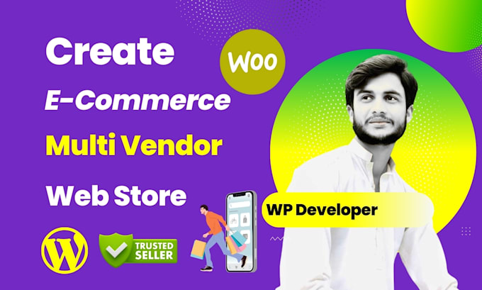 design multi vendor shopify and wordpress ecommerce marketplace website