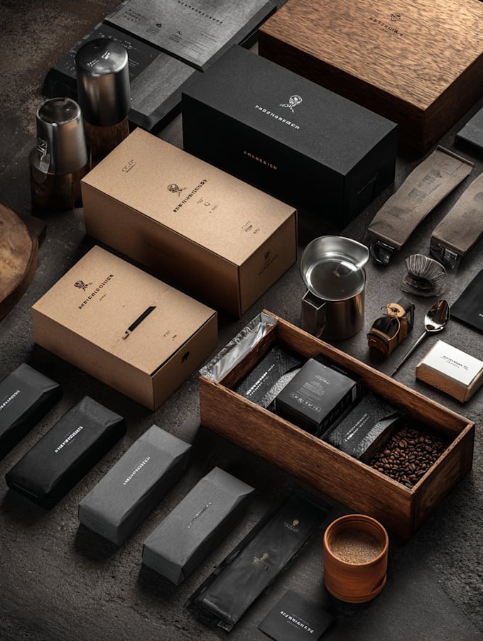 design a product package, label or box