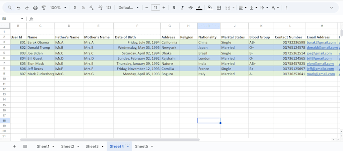 do accurate data entry and excel formulas or functions