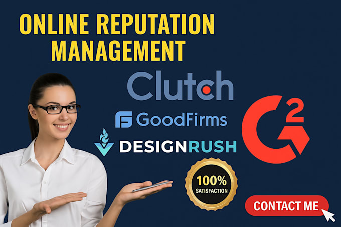 boost your online reputation with expert ORM for clutch g2 and design rush