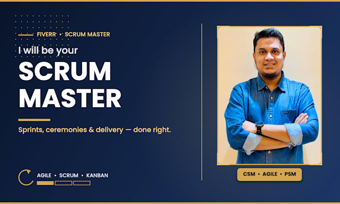 be your scrum master