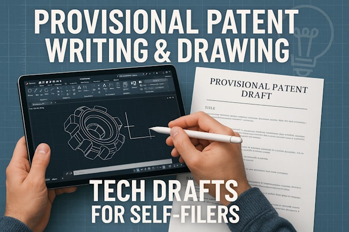 write and illustrate your provisional patent professionally
