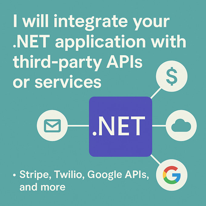 integrate your dotnet application with third party apis or services
