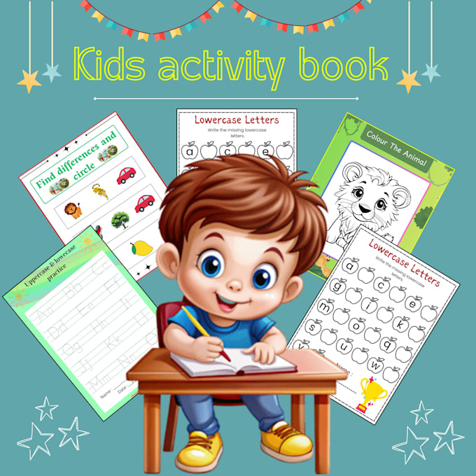 Design custom printable worksheets and activity sheets for kids by ...