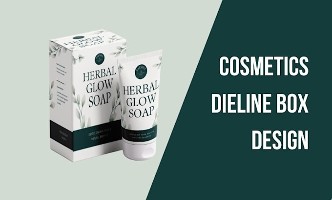 do dieline and packaging design for cosmetics products